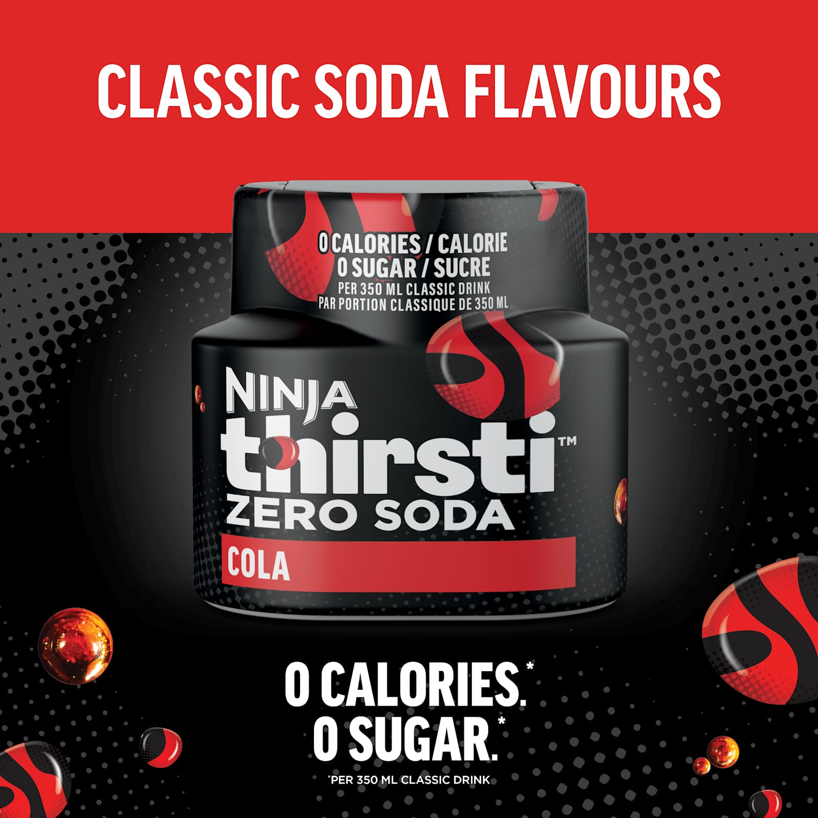Ninja Thirsti™ ZERO SODA Cola Flavored Water Drops, 3 Pack - image 2