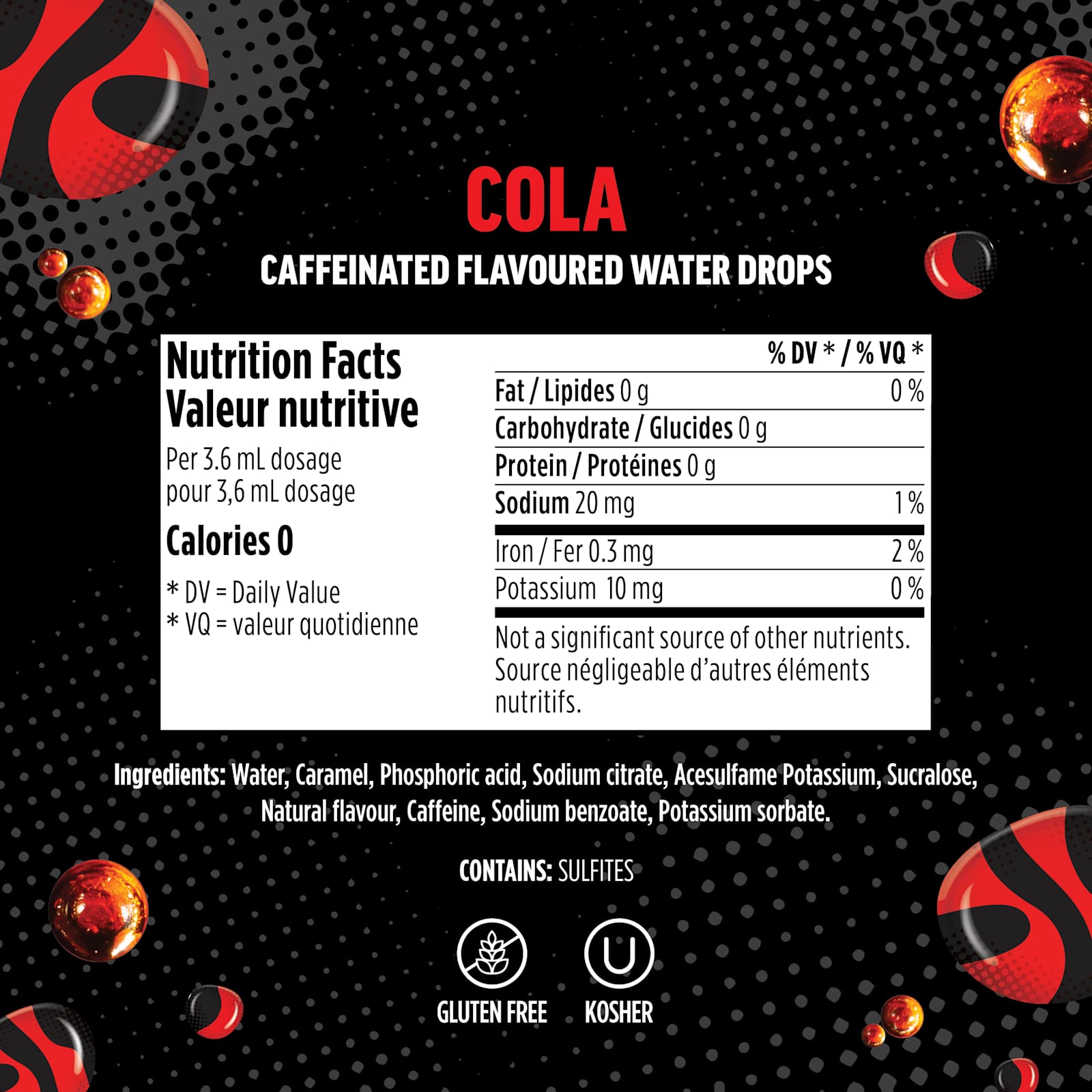 Ninja Thirsti™ ZERO SODA Cola Flavored Water Drops, 3 Pack - image 4