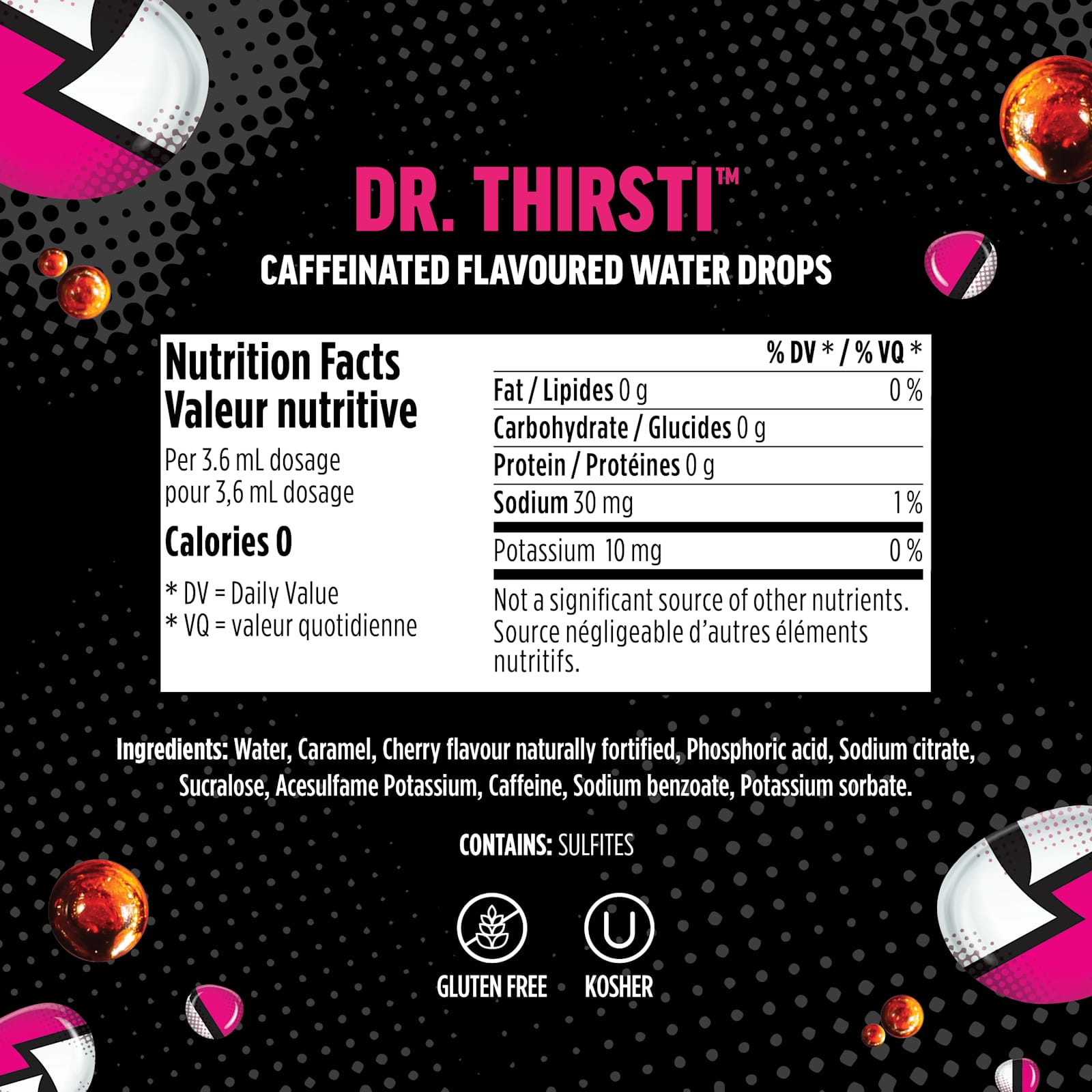 Ninja Thirsti ZERO SODA Dr. Thirsti™ Flavored Water Drops, 3 Pack - image 5