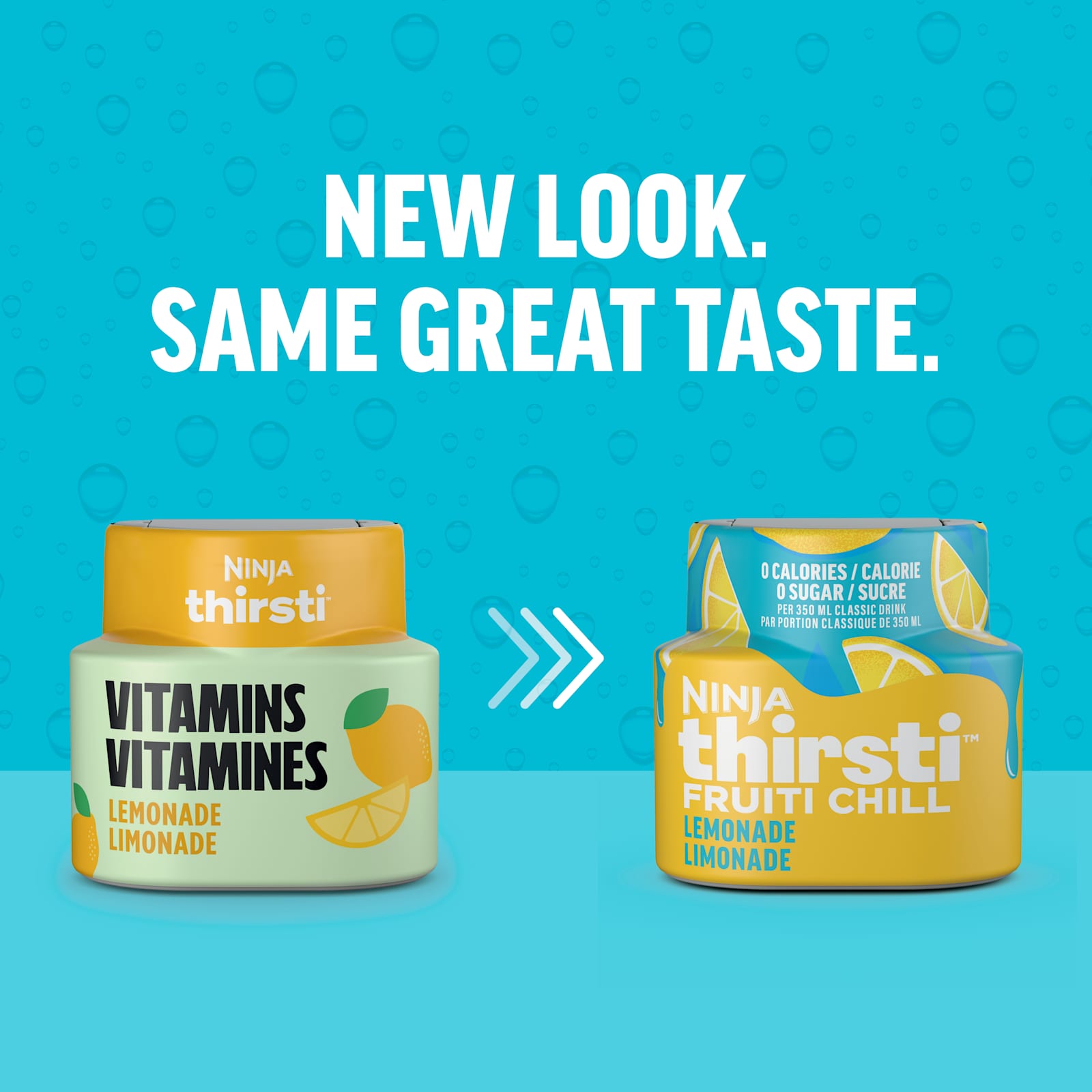 Ninja Thirsti™ VITAMINS Lemonade Flavoured Water Drops (Sweetened), 3 Pack - image 3