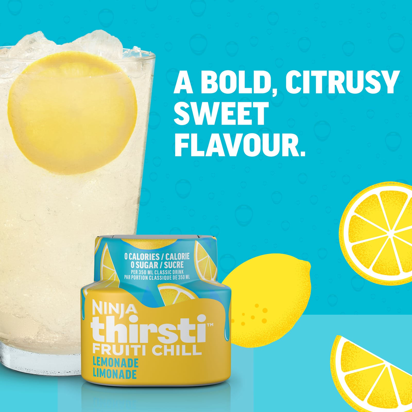 Ninja Thirsti™ VITAMINS Lemonade Flavoured Water Drops (Sweetened), 3 Pack - image 4