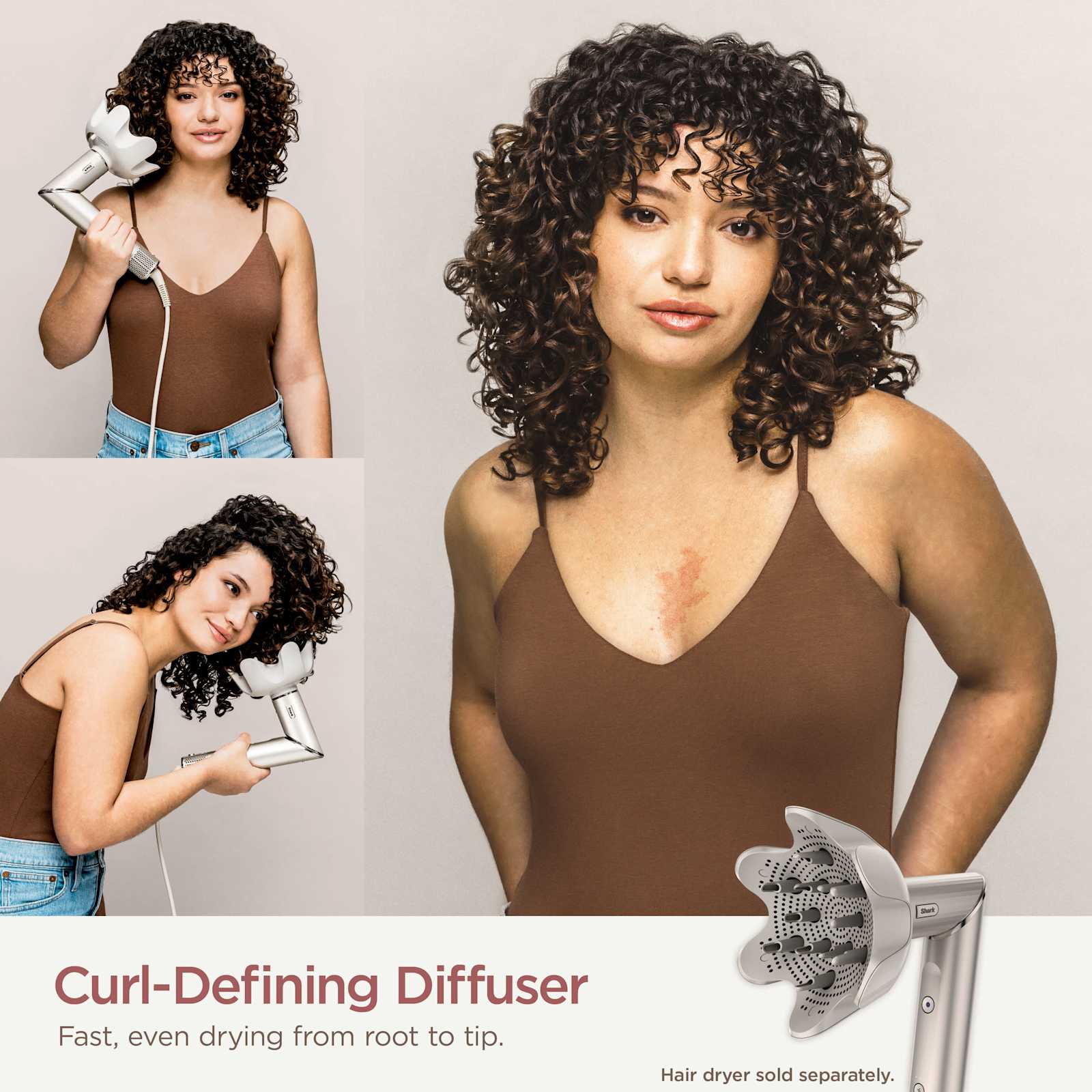 Shark FlexStyle™ Curl-Defining Diffuser - Beige - image 2